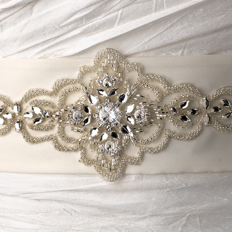 bridal belt constance embellished vintage bridal sash